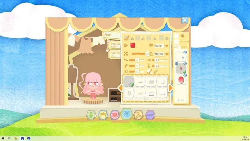 Скриншот 3 к игре 纸片桌宠 PaperPet