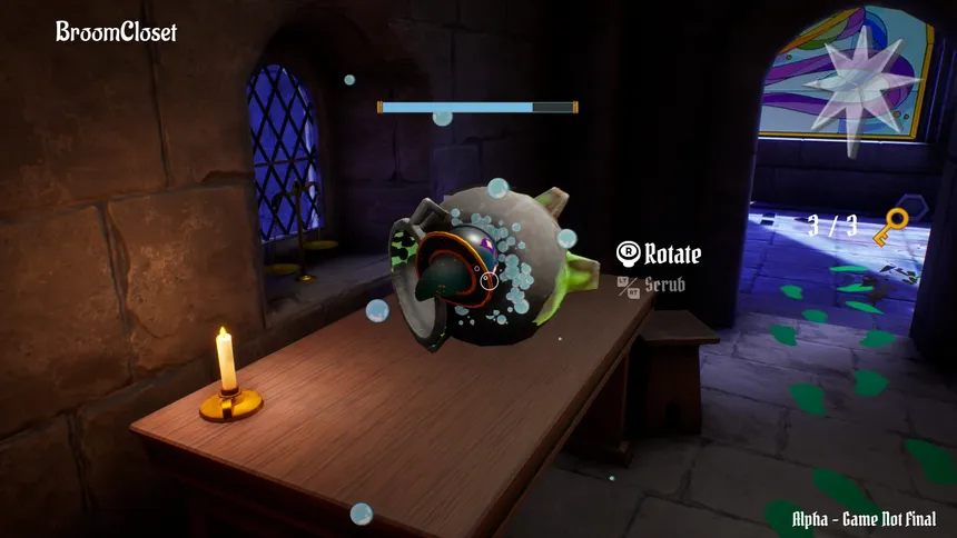 Скриншот 3 к игре Wizard Cleaning Simulator