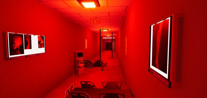 Скриншот 3 к игре BrVR Backrooms Virtual Reality