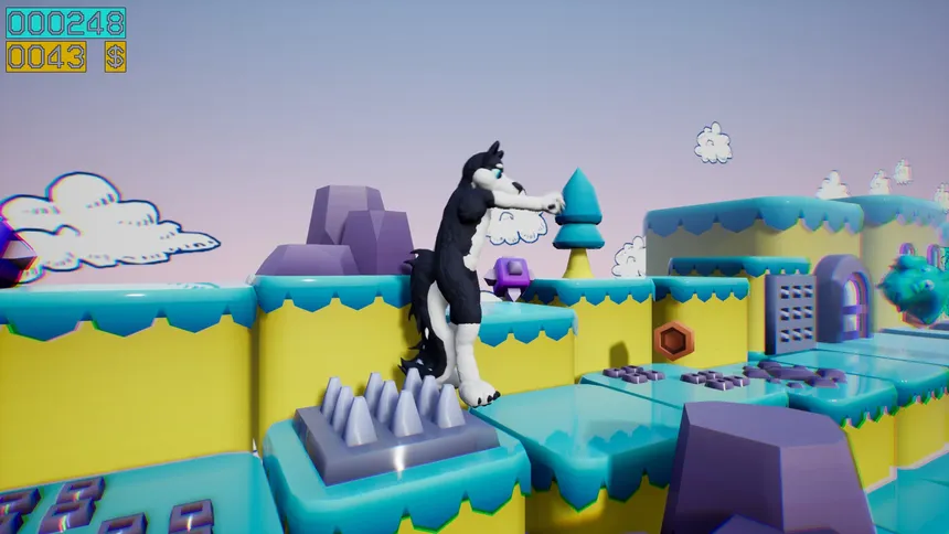 Скриншот 5 к игре Dino running from a FURRY: GAMESFORFARM