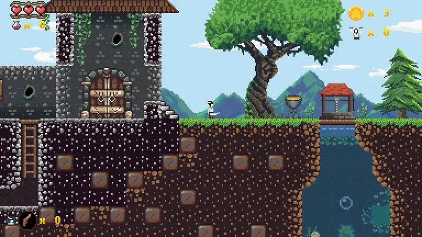 Скриншот 1 к игре Janosik - Highlander Precision Platformer