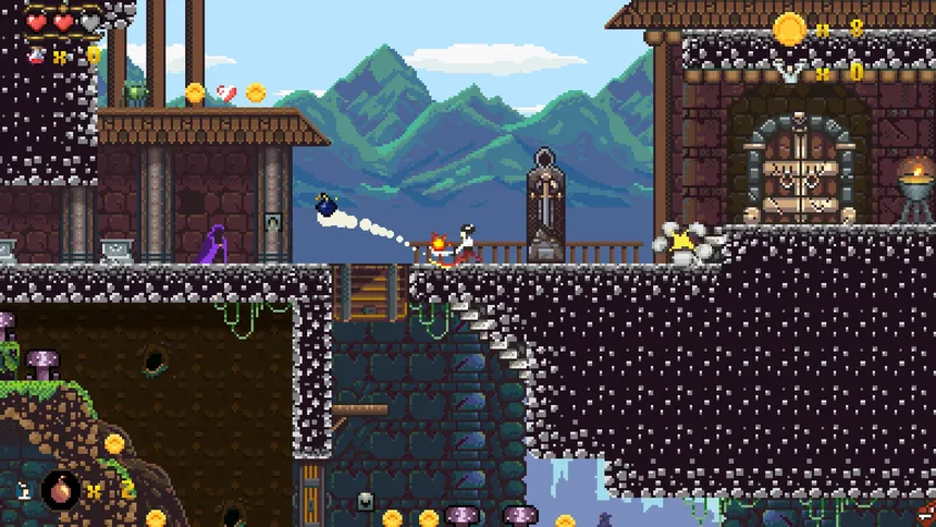 Скриншот 3 к игре Janosik - Highlander Precision Platformer