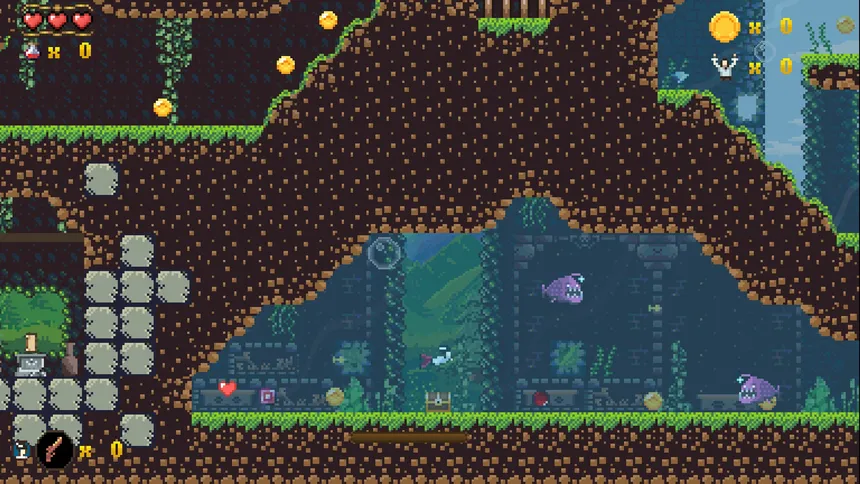 Скриншот 4 к игре Janosik - Highlander Precision Platformer