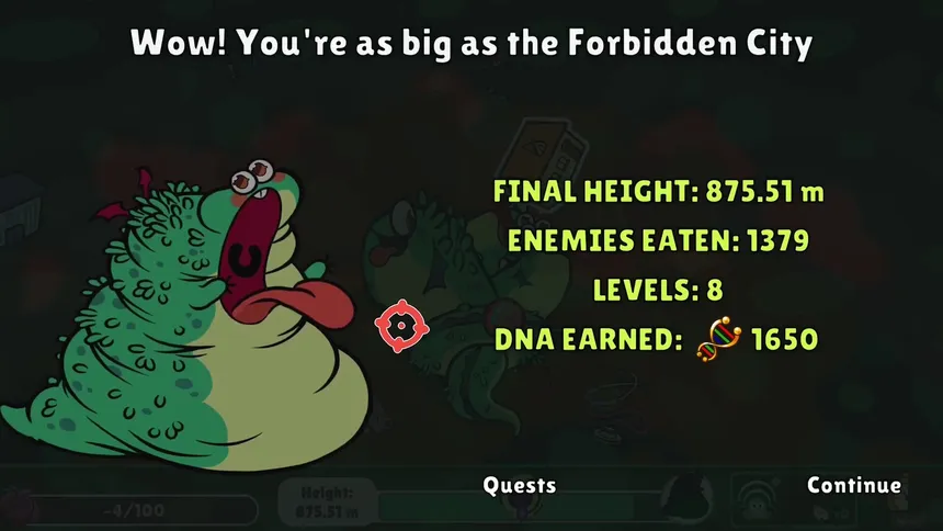 Скриншот 6 к игре Toadled: Eating Frenzy