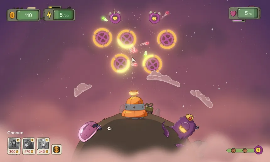 Скриншот 3 к игре Tiny Planets: Dream Defender