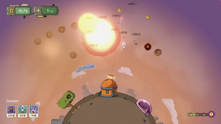 Скриншот 6 к игре Tiny Planets: Dream Defender