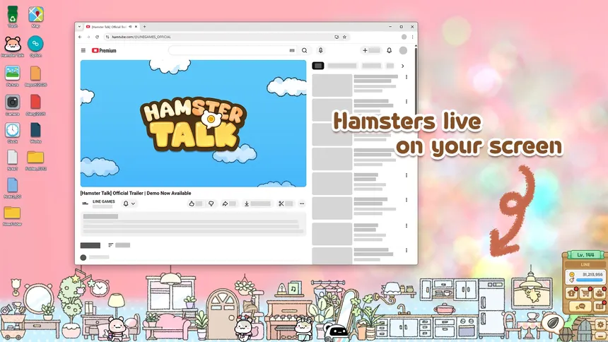 Скриншот 1 к игре Hamster Talk