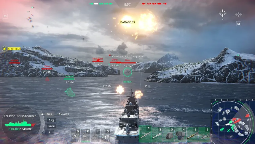 Скриншот 3 к игре Modern Warships