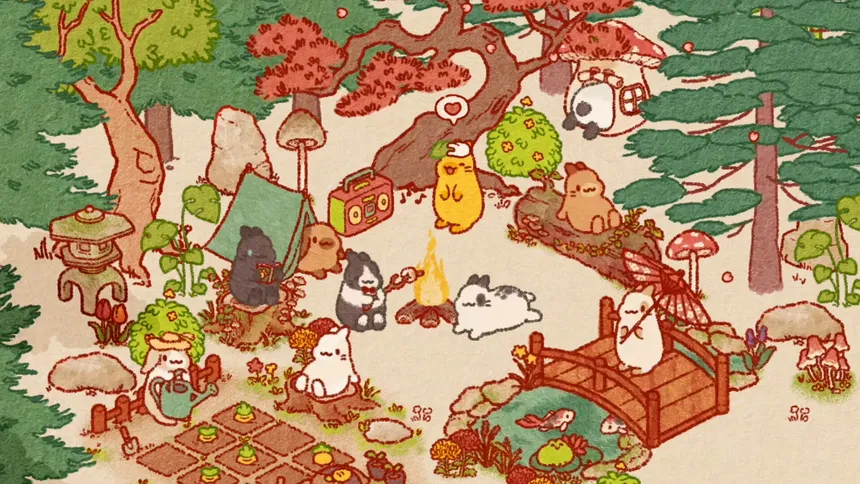 Скриншот 1 к игре Usagi Shima: Bunny Island