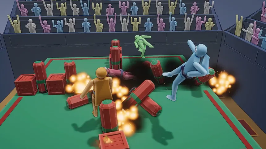 Скриншот 2 к игре Sumo Fumble: Physics Party