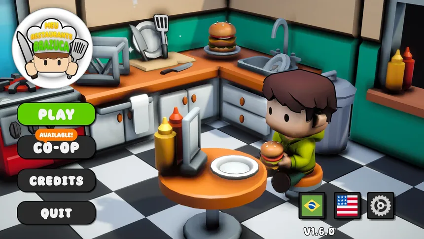 Скриншот 1 к игре Meu Restaurante Brazuca