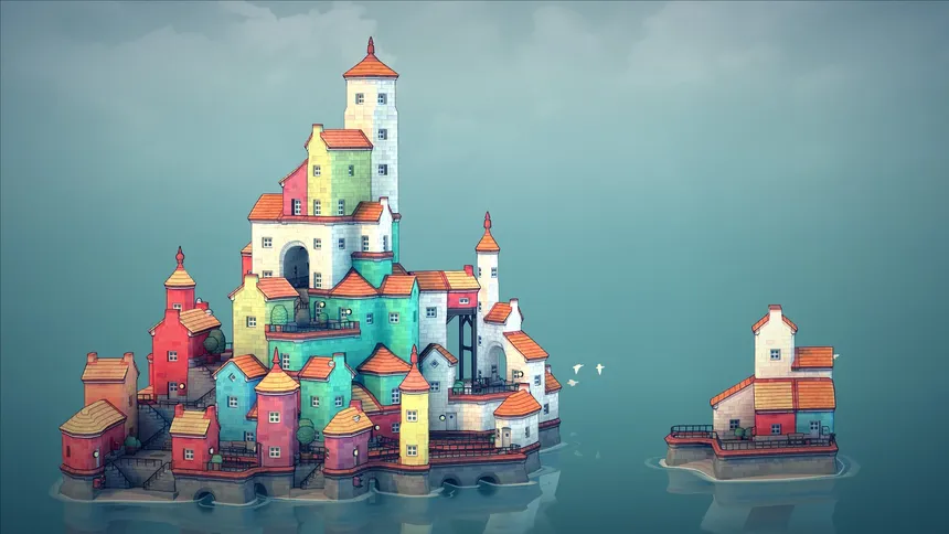 Скриншот 1 к игре Townscaper