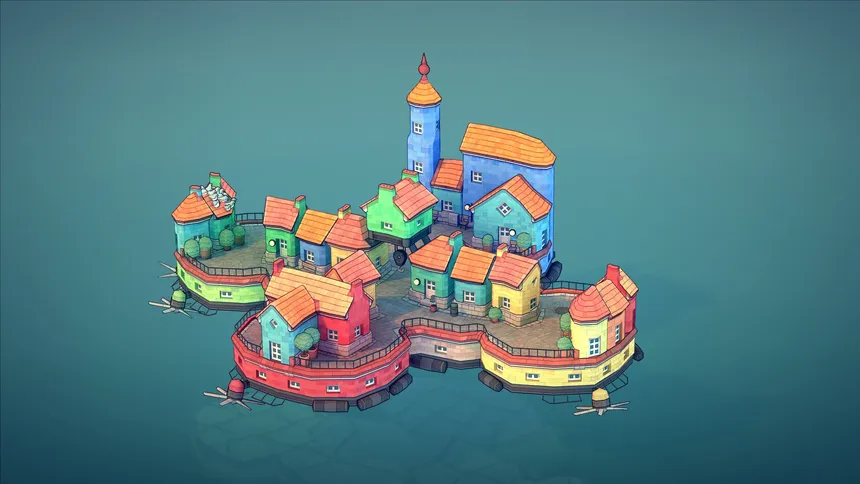 Скриншот 7 к игре Townscaper