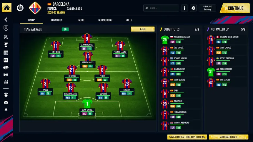 Скриншот 2 к игре International Football Manager 27