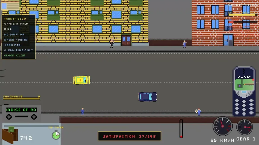 Скриншот 1 к игре Tiny Taxi