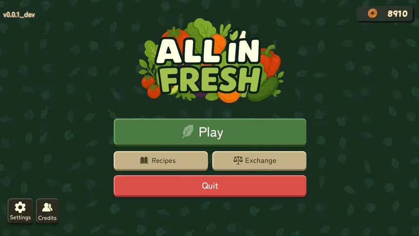Скриншот 1 к игре All In Fresh