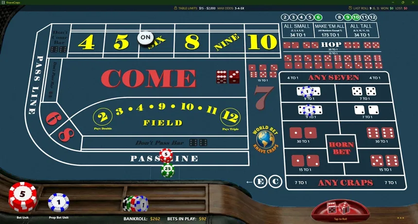 Скриншот 1 к игре Knave Craps