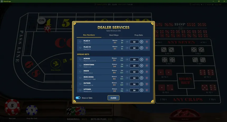 Скриншот 5 к игре Knave Craps