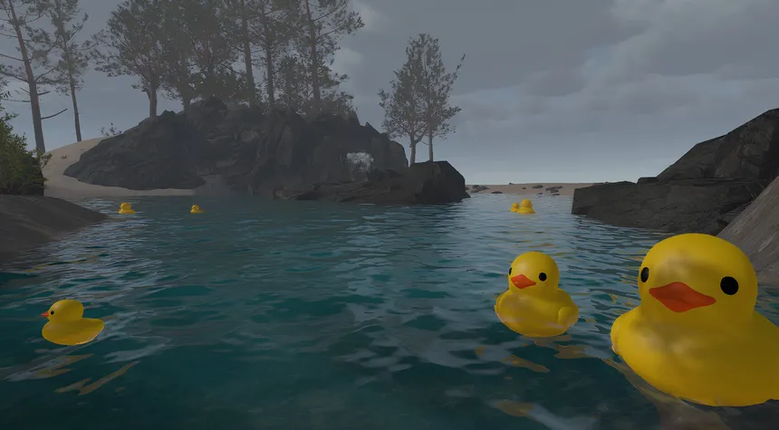 Скриншот 1 к игре Plastic Ducks! World Simulator