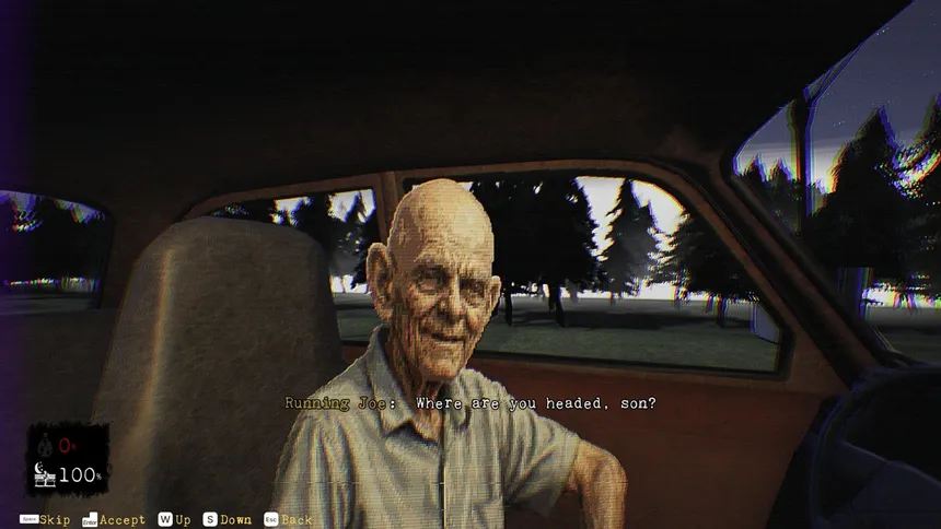Скриншот 1 к игре Hitchhiking to Hell