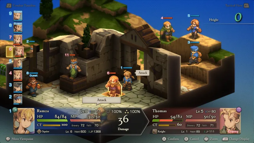 Скриншот 1 к игре Final Fantasy Tactics - The Ivalice Chronicles