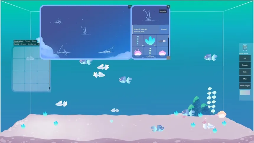 Скриншот 1 к игре Moon Fishies