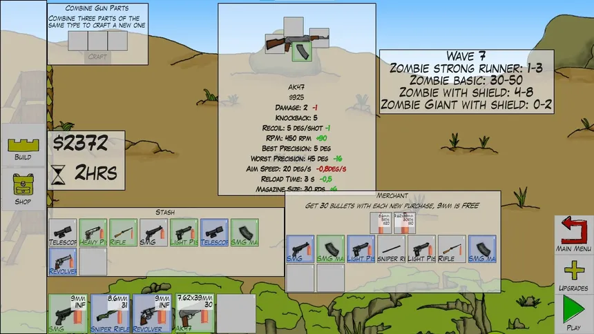 Скриншот 3 к игре Gunsmith's Defense