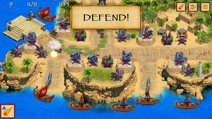 Скриншот 3 к игре Defense of Egypt: Cleopatra Mission
