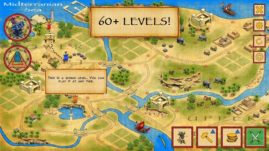 Скриншот 4 к игре Defense of Egypt: Cleopatra Mission