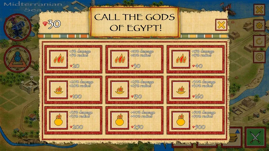 Скриншот 5 к игре Defense of Egypt: Cleopatra Mission