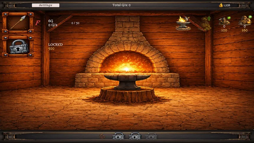 Скриншот 1 к игре Blacksmith Idle