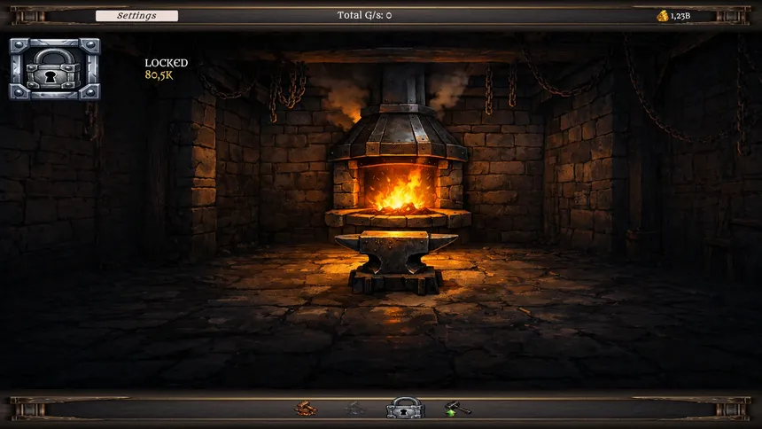Скриншот 2 к игре Blacksmith Idle
