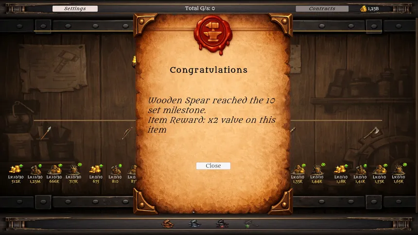 Скриншот 5 к игре Blacksmith Idle