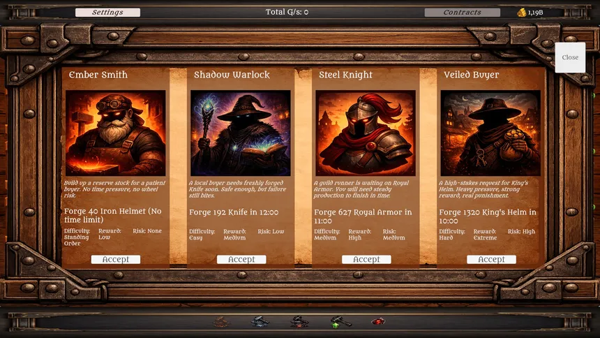 Скриншот 6 к игре Blacksmith Idle