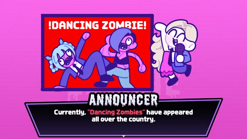 Скриншот 1 к игре DANCING ZOMBIE