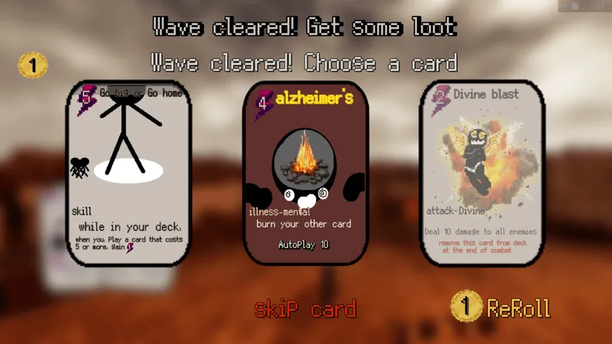 Скриншот 1 к игре Cards of Action