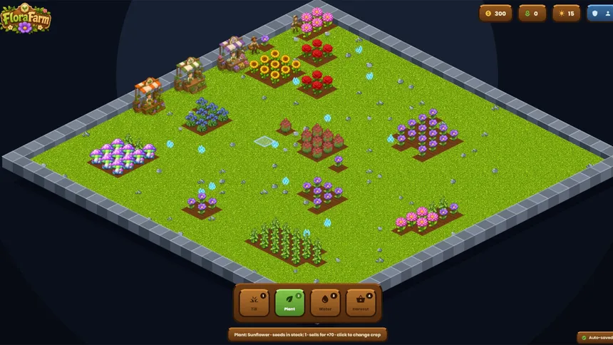 Скриншот 1 к игре FloraFarm