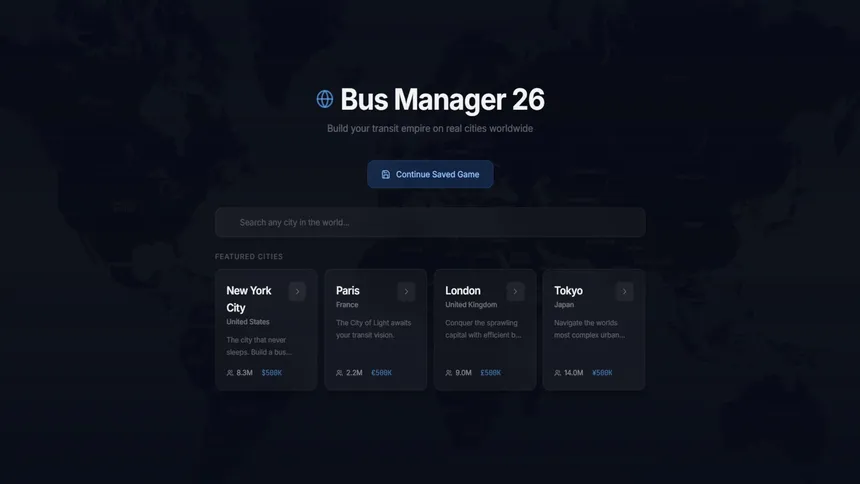 Скриншот 3 к игре Bus Manager 26