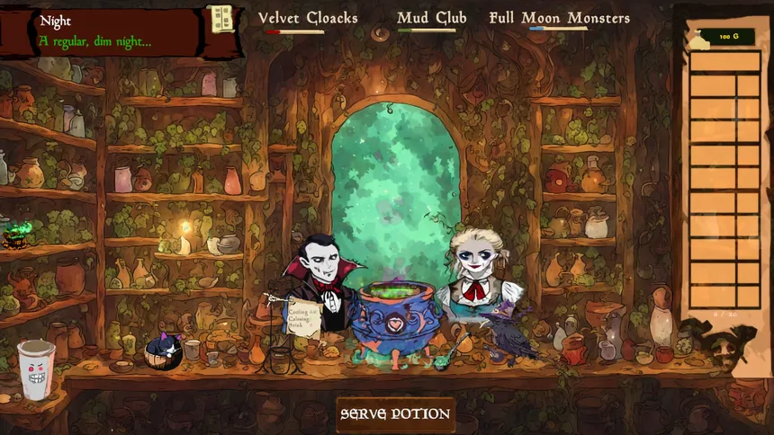 Скриншот 5 к игре Potions & Passions: Therapist for Monsters