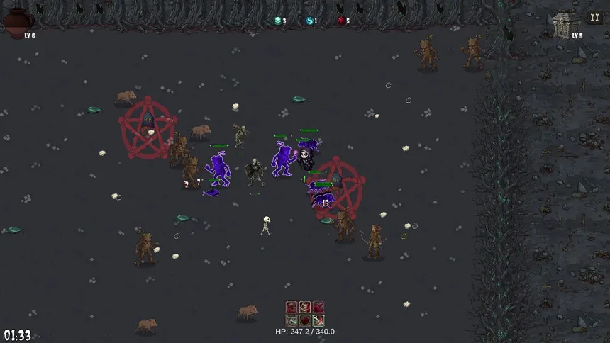Скриншот 3 к игре Necromancer: Ash & Bone