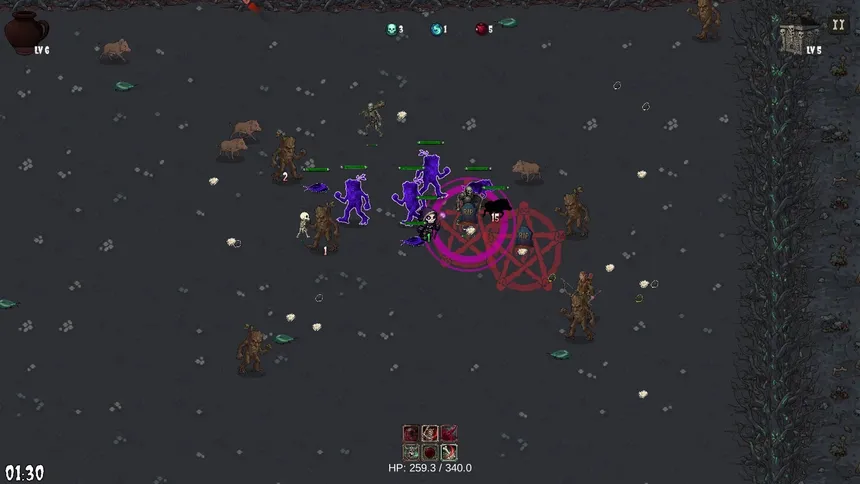 Скриншот 4 к игре Necromancer: Ash & Bone