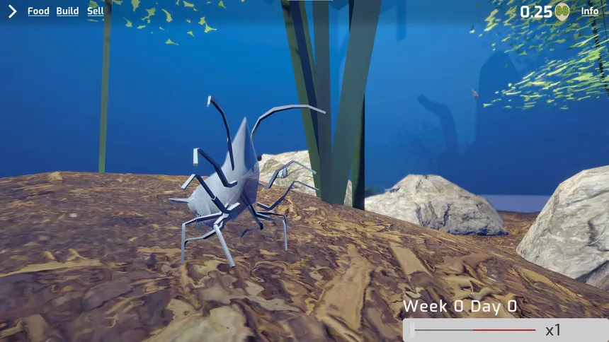 Скриншот 1 к игре Shrimp Keeping Simulator