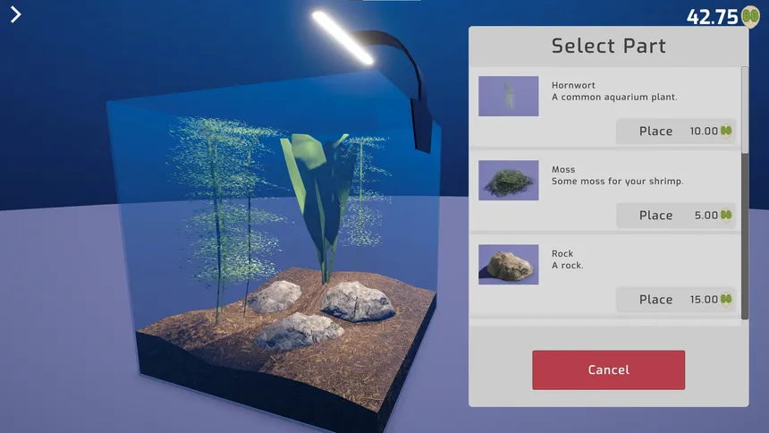 Скриншот 4 к игре Shrimp Keeping Simulator
