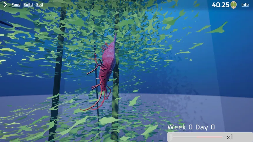 Скриншот 5 к игре Shrimp Keeping Simulator