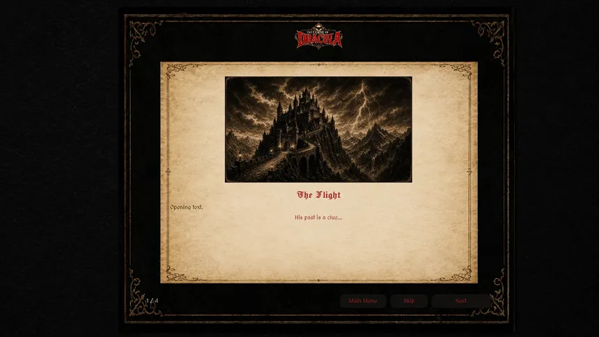 Скриншот 8 к игре The Curse of Dracula