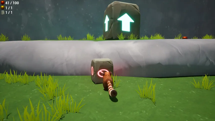 Скриншот 2 к игре Lumen the Red Panda