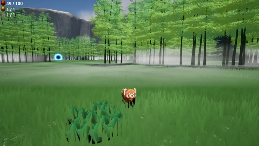 Скриншот 5 к игре Lumen the Red Panda