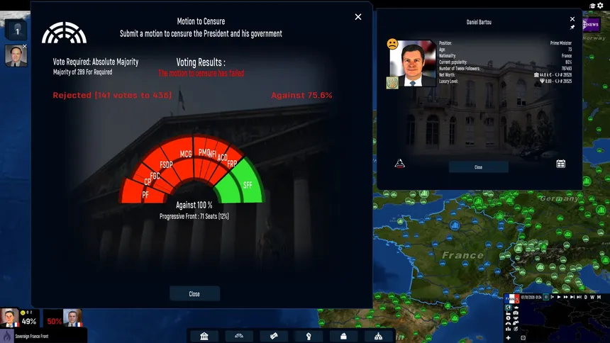 Скриншот 5 к игре Geo-Political Simulator 2026 Edition