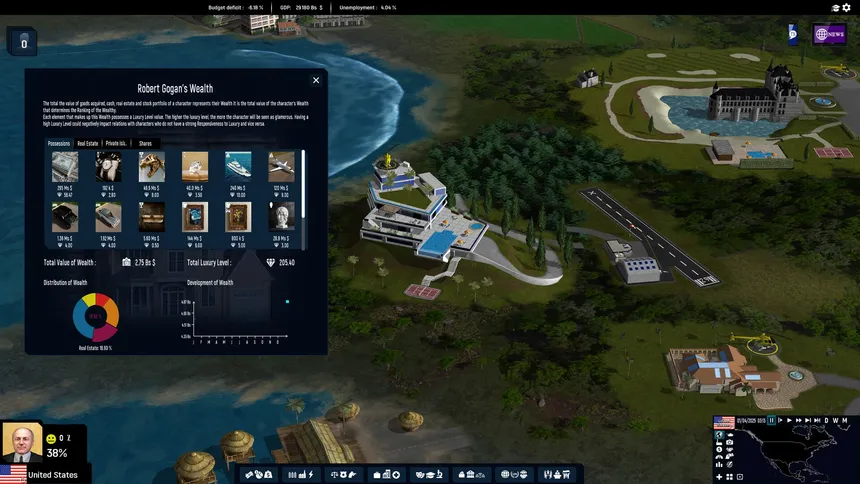 Скриншот 7 к игре Geo-Political Simulator 2026 Edition