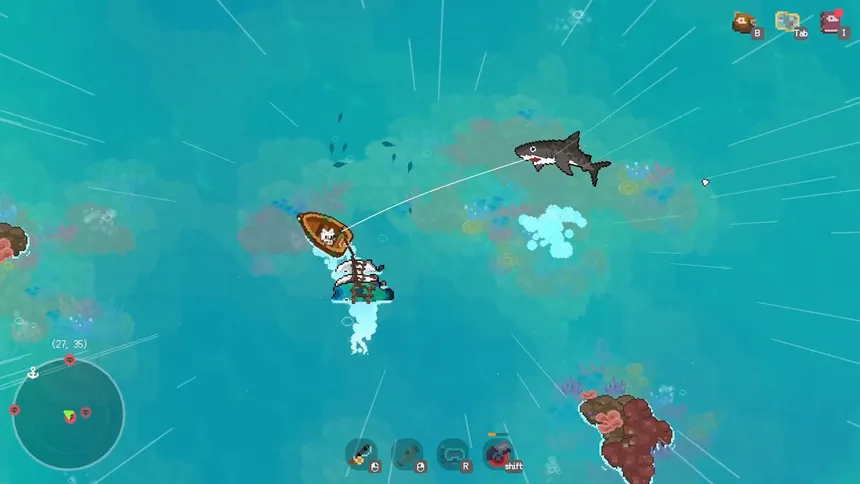 Скриншот 1 к игре The Little Cat and the Sea